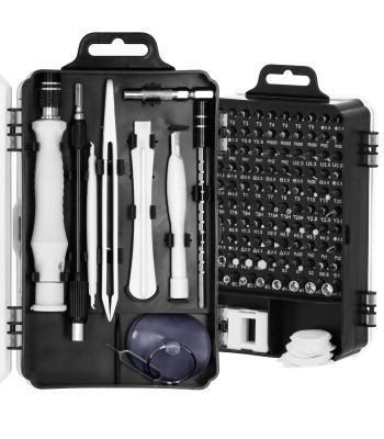 Kruvikeerajate komplekt Springos CS0057, 117 osa
