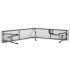 Kokkupandav laud 2 pingiga Springos GF0099, 180 x 74 x 74 cm