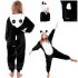 Tüdrukute kigurumi-pidžaama Panda Springos HA5069, 125–140 cm