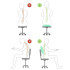 Fitness Sensor padi koos pumbaga, Springos FA0077