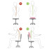 Roosa fitness-tasakaalupadi + pump Springos FA0089