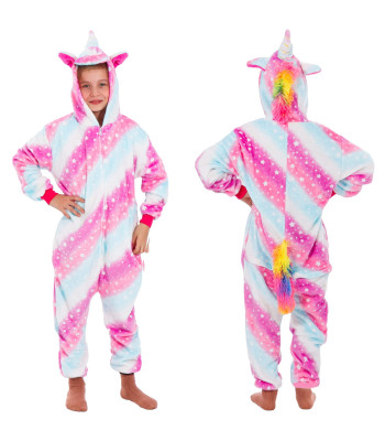 Kigurumi-pidžaamad tüdrukutele Springos Unicorn, HA5070, 110 - 120 cm