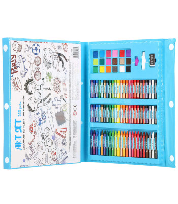 Kunstnikukomplekt lastele Springos, 208 tk, SA1000