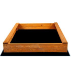 Puidust liivakast Springos PS120IE, 120x120 CM