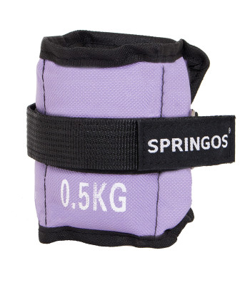 Randme- ja hüppeliigese raskused, Springos FA0003, 2 x 0,5 kg