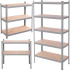 Metallist riiul Springos HA5262 180 x 90 x 40 cm