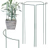 Metallist taimetugede komplekt lilledele ja taimedele Springos HA5170 75 cm