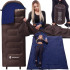 Kapuutsiga 2in1 turismimagamiskott Springos CS0121 220x80 cm