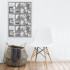 Fotoraam Springos 24 fotole, hall, 86x57 cm, PF0002