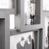 Fotoraam Springos 24 fotole, hall, 86x57 cm, PF0002