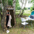 Pop-up-telk Springos PT027, 120 x 120 x 190 cm