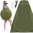 Pop-up-telk, roheline – Springos PT026, 120 x 120 x 190 cm