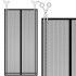 Magnetiline sääsevõrk uksele Springos HA7472, 100 x 220 cm