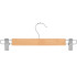 Klambritega puidust riidepuud Springos HG0055, 2 tk