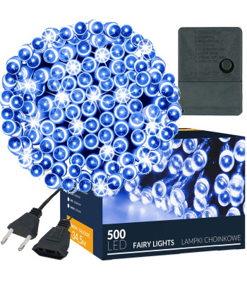 Sinised jõulutuled Springos – CL0537, 500 LED