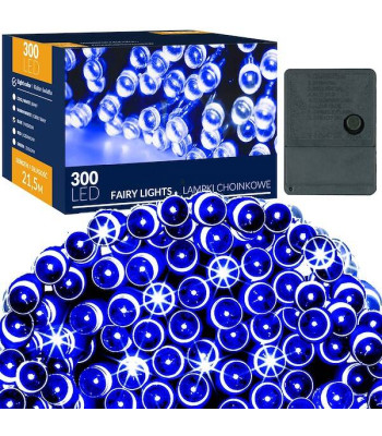 Jõulutuled, sinised, Springos CL0339, 300 LED, 21,5 m