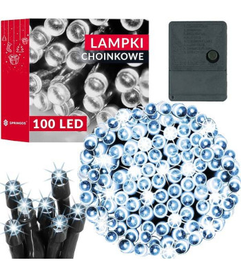 Jõulutuled 200 LED-i, sinised, Springos CL0205, 15,5 m