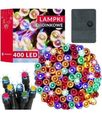 Springos jõuluvalguskett, 400 LED, CL0404, 27,5 m