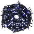 LED-valguskett kuusele, külm valge ja sinine vilkuv valgus, 500 LED, 31,5 m, Springos CL0533