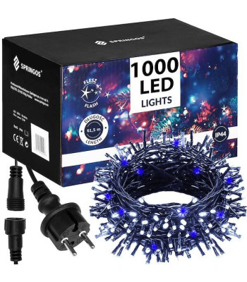 Jõulutuled 1000 LED Springos CL1008 61,5 m
