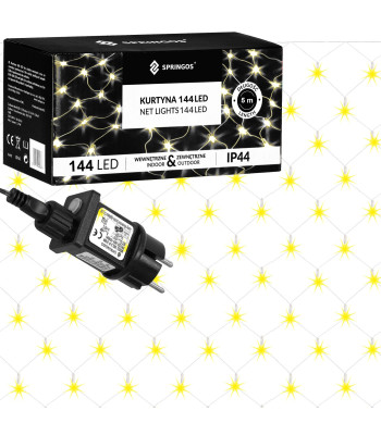 Jõulutuled 144 LED-iga, Springos CL4110, 2 x 2 m