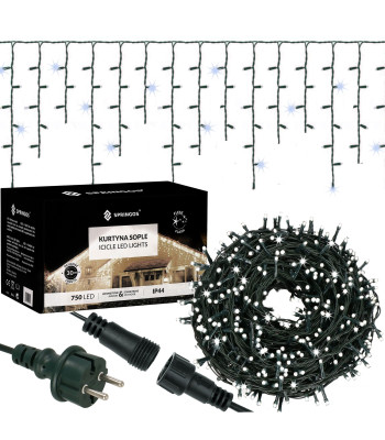 LED-lambikardin Springos CL4041, 750 LED-i, 30 m