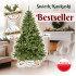 Kunstlik jõulupuu Premium Royal Trees, Kaukaasia kuusk puidust alusega, 180 cm, Springos CT0186