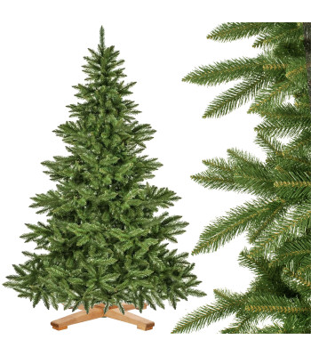 Kunstlik jõulupuu Premium Royal Trees kuusk puidust statiiviga, 180 cm, Springos CT0194