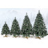 Kunstlik jõulupuu Premium Royal Trees Springos lumine teemantmänd koonustega CT0192 240 cm