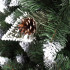 Kunstlik jõulupuu premium Royal Trees Springos, lumine teemantmänd käbidega, 180 cm, CT0190