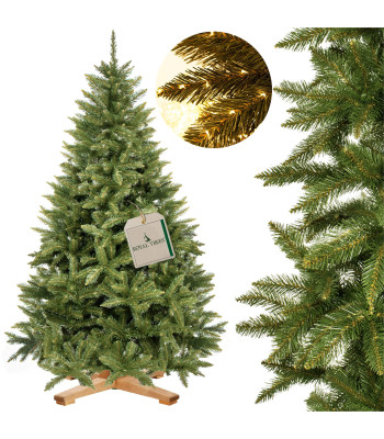 Kunstjõulupuu Premium Royal Trees, kaukaasia nulg, puidust alusega Springos CT0187 220 cm