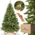 Kunstjõulupuu Premium Royal Trees, kaukaasia nulg, puidust alusega Springos CT0187 220 cm
