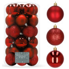 Jõulukuuseehete komplekt – Springos CA0006, 30 tk, 6 cm
