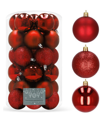 Jõulukuuseehete komplekt – Springos CA0006, 30 tk, 6 cm