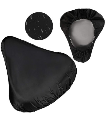 Veekindel jalgratta sadulakate, must – Springos BA0083