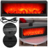 Dekoratiivne kamin-lamp, must, USB LED, Springos CL0863, 60x10x19,5 cm