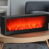 Dekoratiivne kamin-lamp, must, USB LED, Springos CL0863, 60x10x19,5 cm