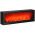 Dekoratiivne kamin-lamp, must, USB LED, Springos CL0863, 60x10x19,5 cm