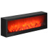 Dekoratiivne kamin-lamp, must, USB LED, Springos CL0863, 60x10x19,5 cm