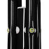 Metallist riidenagi must, Springos HA2000, 177 cm