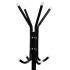 Metallist riidenagi must, Springos HA2000, 177 cm