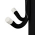 Metallist riidenagi must, Springos HA2000, 177 cm