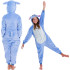 Laste kigurumi-pidžaama Stitch, ühesaline kombinesoon, Springos HA5065, 120–130 cm