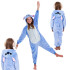 Laste kigurumi-pidžaama Stitch, ühesaline kombinesoon, Springos HA5065, 120–130 cm