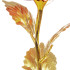 Igavene roos, LED-valgustusega kaunistus, punane lill, Springos HA5158, 25 cm