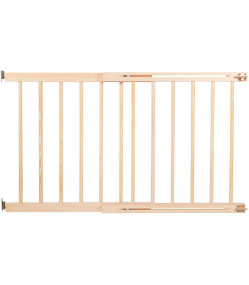 Puidust turvavärav Springos, reguleeritav, SG005, 72–122 cm