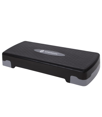 Step-aeroobika treeningpink Springos FA0106, 10 cm / 15 cm