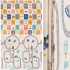 Kahepoolne kokkupandav laste vahtmatt Springos KM0020, 180x200 cm XXL, transpordi disain