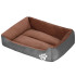 Koera- ja kassipesa, ase, pruun-hall, Springos PA0329M, M, 58 x 47 x 14,5 cm