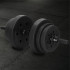 Reguleeritav hantlikomplekt Springos FA1672, kang + raskused, must, 30 kg